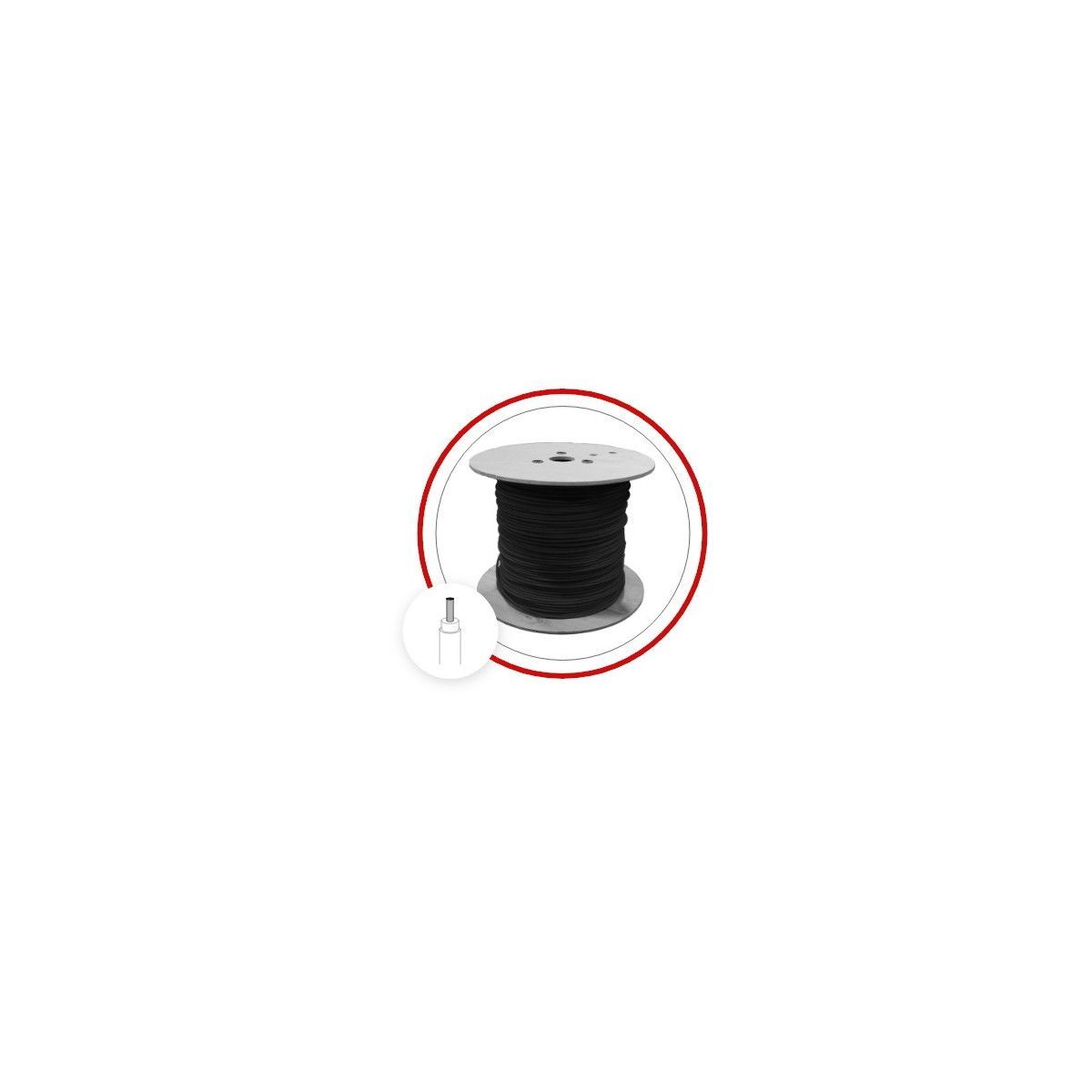 KBE DB+ 4.0 mm² H1Z2Z2-K Black 500m