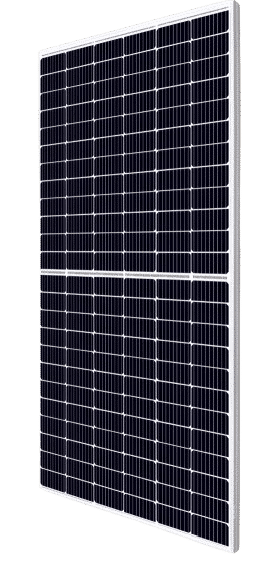 Canadian 455W CS3W-455MS stříbrný rám