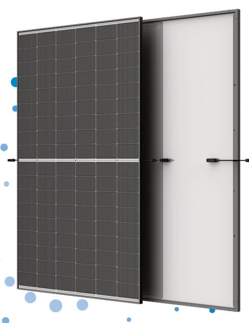 Trina 480W TSM-NEG18R.28 cornice nera