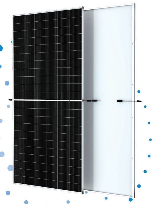 Trina 575W TSM-DE19R silberner Rahmen