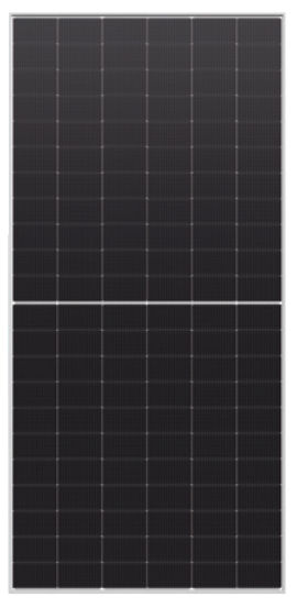 Longi 615W LR8-66HGD srebrna rama