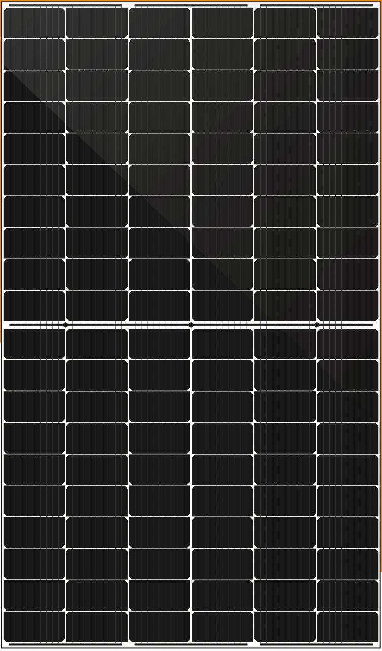 DAH Solar 380W DHM-60L9(BW) cornice nera