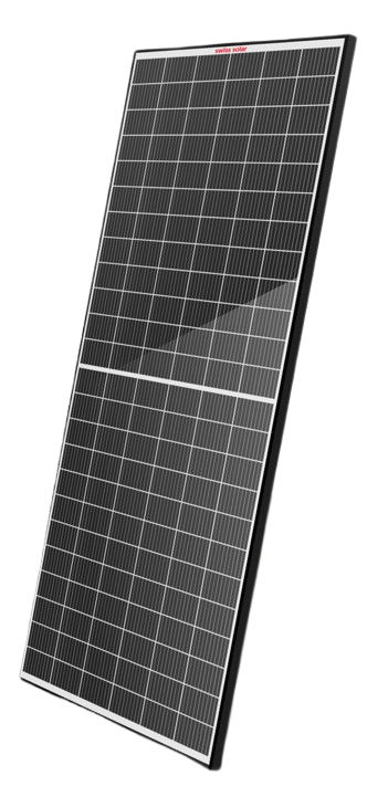 swiss solar 585W IBEX 144BF-MHC-TOPCON cornice nera