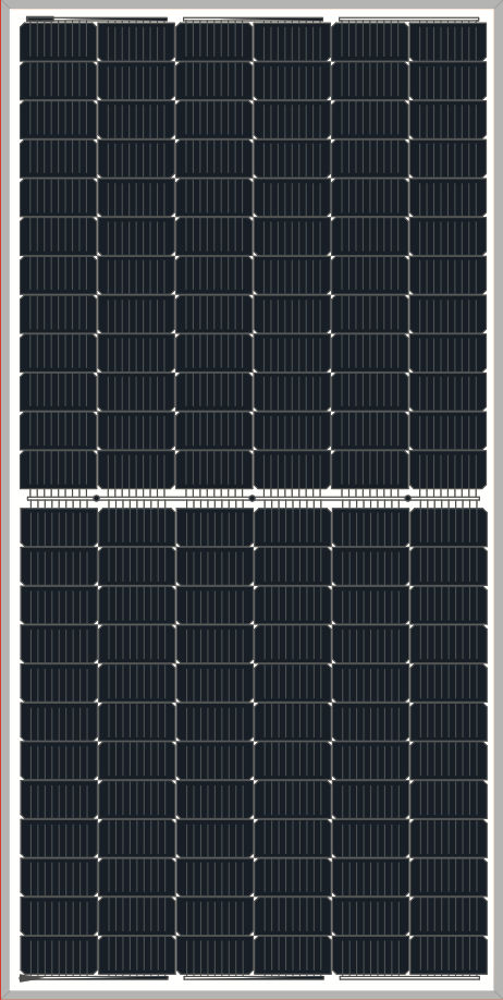 Longi 455W LR4-72HPH stříbrný rám