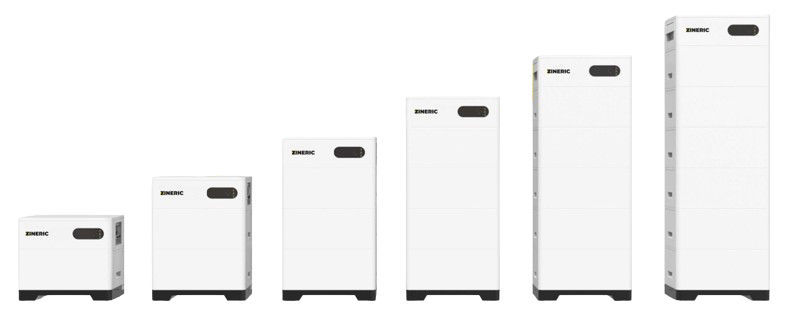 Zineric 20,48 kWh F1 HV Stack Tower 4 modules