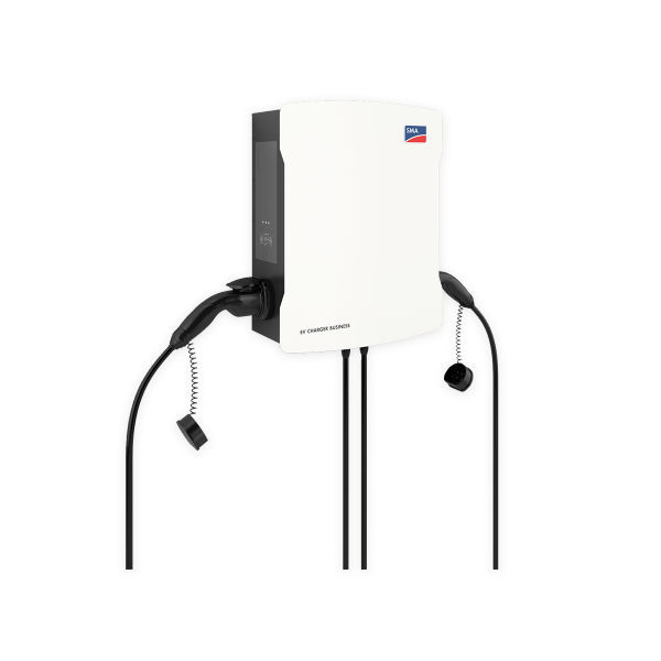 SMA 22 kW EV Charger Business with charging cable