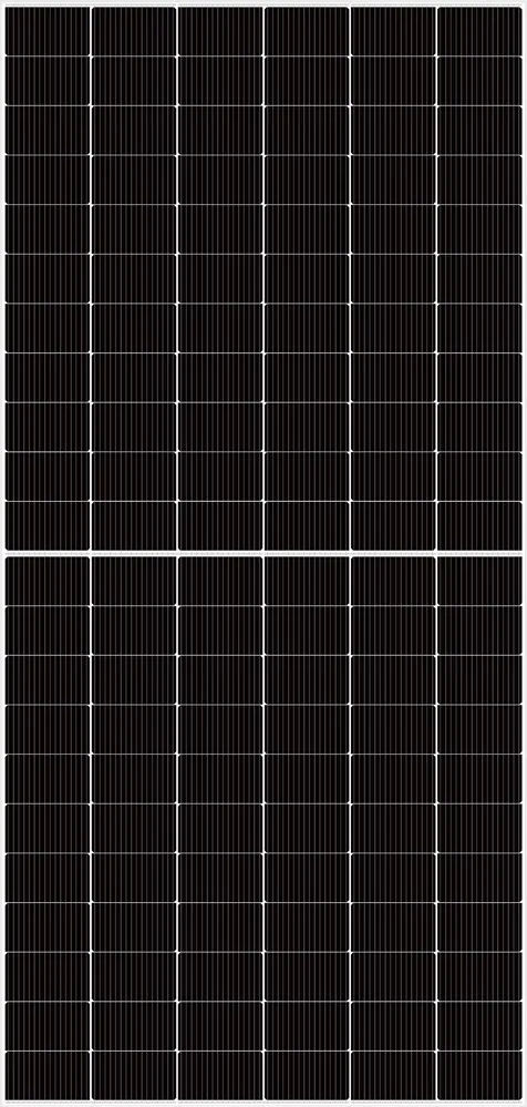 Solar Fabrik 620W Mono S4 Halfcut stříbrný rám
