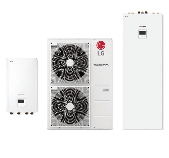 LG 12 kW ThermaV Hydrosplit HU123MRB