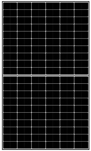 Hanover Solar 400W HS400M-60-166GP czarna rama