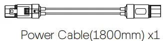 SolaX POWER CABLE 1.8M FOR T30