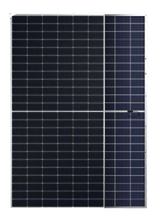 FuturaSun 590W FU MV Silk Nova Duetto srebrna rama
