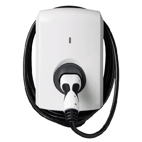 Alfen 7,4 kW Eve Single S-line, 1-phase, LED, fixed charging cable 904460605