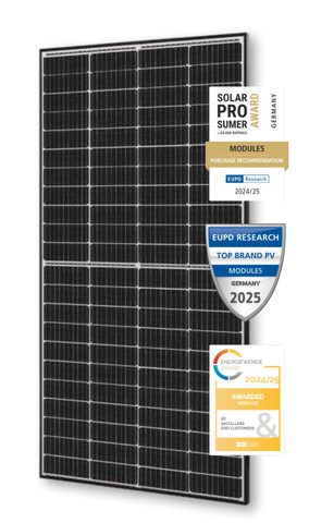 Solar Fabrik 300W czarna rama