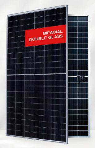 AE Solar 620W AE620CMER-132BDS cadre argent