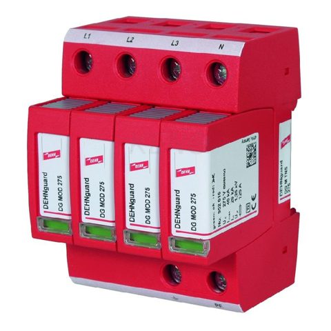 Dehn Ogranicznik przep. AC DEHNguard M TNS 275, 4P Typ II