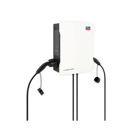 SMA 22 kW EV Charger Business with charging cable