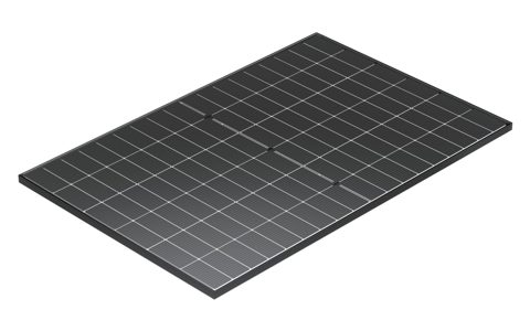 Sunpro 500W SPDG500-N108R12 schwarzer Rahmen
