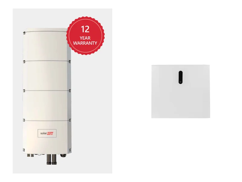 Zestaw SolarEdge 10kW SE10K-RWB48 + 2 × SolarEdge 4,6kWh BAT-05K48M0B-02